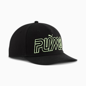 PUMA Outline Adjustable Cap, BLACK, extralarge