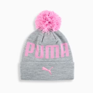 Gorro PUMA Pom, GREY/PINK, extralarge