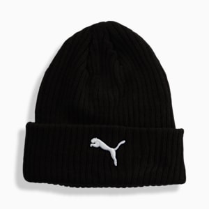 Gorro PUMA con dobladillo acanalado, BLACK, extralarge
