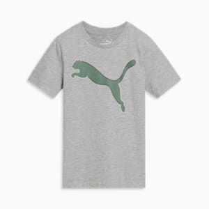 T-shirt à logo Big Cat PUMA POWER Enfant, LIGHT HEATHER GREY, extralarge