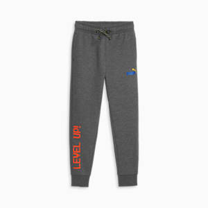Game On Big Kids' Joggers, CHARCOAL HEATHER, extralarge