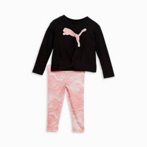 Marble Two-Piece Toddlers' Set, PUMA BLACK, extralarge