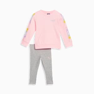 Matching Sets Toddlers' 2-Piece Shirt & Leggings Set, KORAL ICE, extralarge