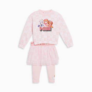PUMA x PAW PATROL Toddlers' Girl Team Two-Piece Set, PINK DOGWOOD, extralarge