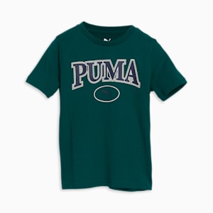 PUMA Academy Little Kids' Short Sleeve Tee, MALACHITE, extralarge