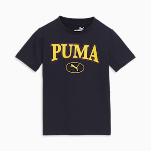 PUMA Academy Little Kids' Short Sleeve Tee, PUMA NAVY, extralarge