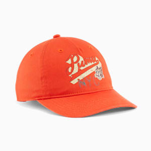 PUMA NYC Remix Ferris Women's Cap, DARK ORANGE, extralarge