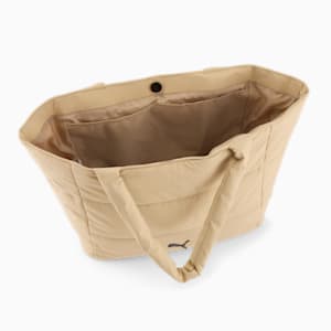 PUMA Plush Tote 3.0 Bag, TAN COMBO, extralarge