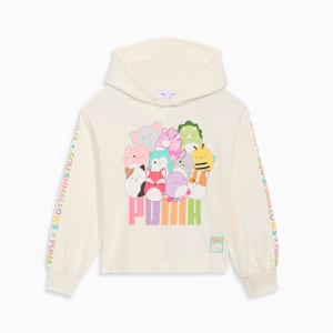 PUMA x SQUISHMALLOWS Big Kids' Hoodie, WARM WHITE, extralarge