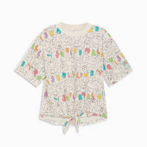 Cheap Erlebniswelt-fliegenfischen Jordan Outlet x SQUISHMALLOWS Big Kids' AOP Tee, WARM WHITE, extralarge