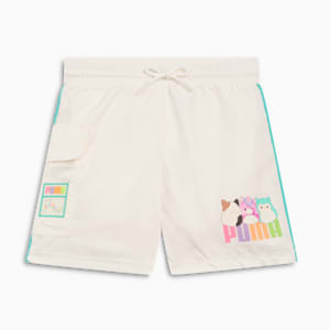 PUMA x SQUISHMALLOWS Toddlers' Cargo Shorts, WARM WHITE, extralarge