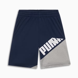 PUMA POWER Little Kids' Shorts, CLUB NAVY, extralarge