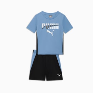 PUMA Formstrip Logo Two-Piece Toddlers' Set, ZEN BLUE, extralarge