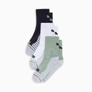 Calcetines bajos para niños grandes (3 pares), MEDIUM GREEN, extralarge