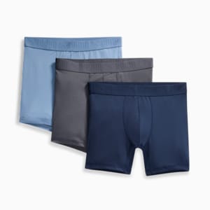 Pumiey Athletic boxer briefs - Navy - Men's Small