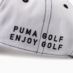 ゴルフ ツアーラウンド キャップ, BRIGHT WHITE-PUMA TEAM GOLD
