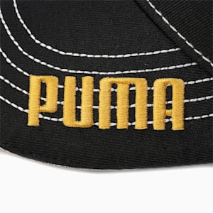 ウィメンズ ゴルフツアー ラウンド キャップ, PUMA BLACK-BRIGHT WHITE