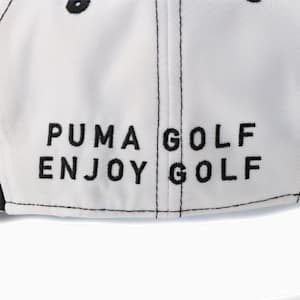 ウィメンズ ゴルフツアー ラウンド キャップ, Bright White-Puma Black