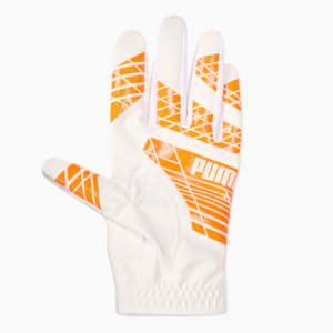 ゴルフ パウンス グリップ グローブ 左手用, BRIGHT WHITE-VIBRANT ORANGE