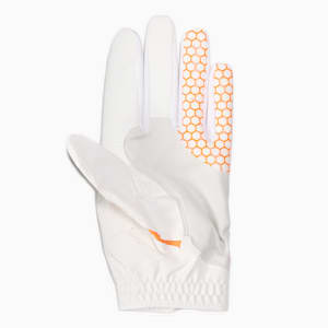ゴルフ HEXA グリップ グローブ 左手用, BRIGHT WHITE-VIBRANT ORANGE