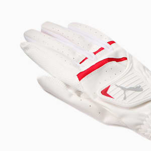 ゴルフ HEXA グリップ グローブ 右手用, BRIGHT WHITE-PUMA RED