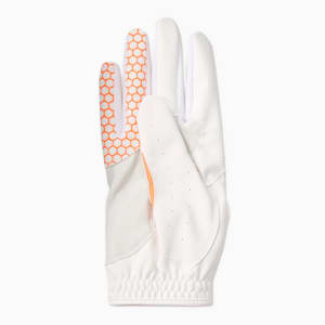 ゴルフ HEXA グリップ グローブ 右手用, BRIGHT WHITE-VIBRANT ORANGE