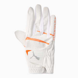 ゴルフ HEXA グリップ グローブ 右手用, BRIGHT WHITE-VIBRANT ORANGE