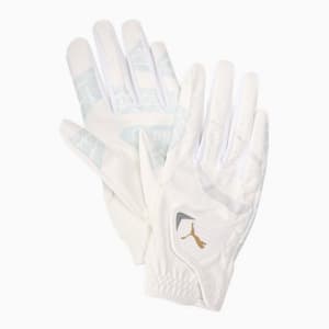 ゴルフ ウィメンズ パウンスグリップ グローブ 両手用, BRIGHT WHITE-BRIGHT WHITE