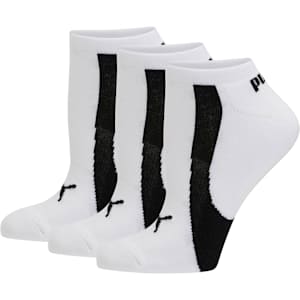 Calcetines cortos para mujer (3 pares), white-black, extralarge
