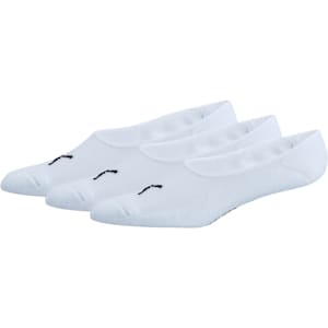 Calcetines invisibles para hombre (3 pares), white-black, extralarge