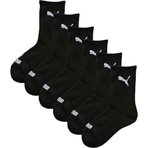 Women's Half-Terry Crew Socks (6 Pack)