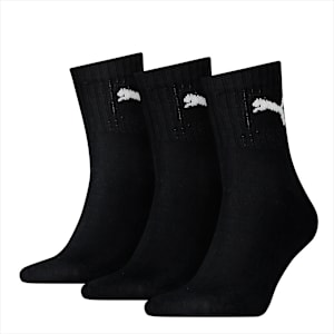 Short Crew Socks Unisex (3-Pack), black, extralarge-GBR