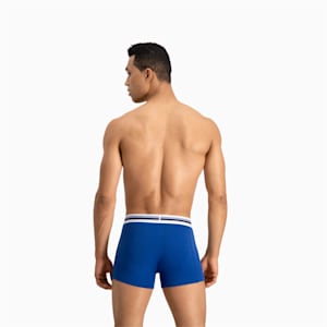 PUMA Placed Logo Men's Boxers 2 Pack, blue, extralarge-GBR