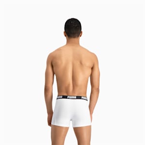 PUMA Basic Men's Boxers 2 Pack, white / black
