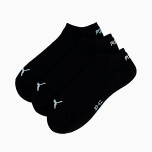 ユニセックス PUMA ユニセックス スニーカー ソックス 3足セット, black, extralarge-JPN