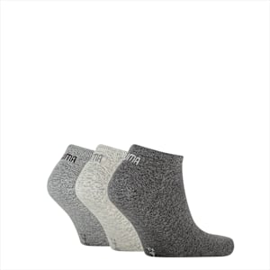 ユニセックス PUMA ユニセックス スニーカー ソックス 3足セット, anthraci/l mel grey/m mel grey, extralarge-JPN