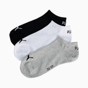 ユニセックス プーマ ユニセックス スニーカー ソックス 3足セット, white / grey / black, extralarge-JPN