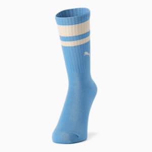 ユニセックス プーマ ソックス 靴下 1足組, blue / white