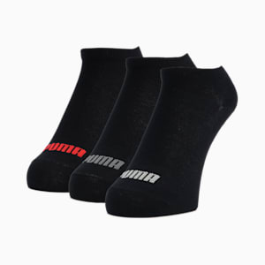 ユニセックス スニーカーソックス 3足入り APAC, black, extralarge-JPN
