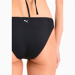 PUMA Swim Women's Classic Bikini Bottom, black
