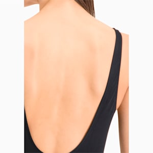 PUMA Swim Women's 1 Piece Swimsuit, black, extralarge-GBR