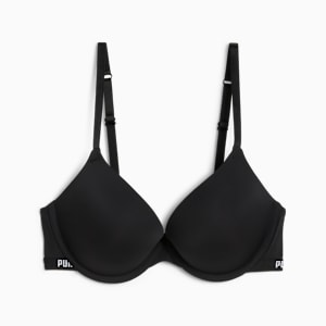 Push-up Bra Women (1-Pack), black, large