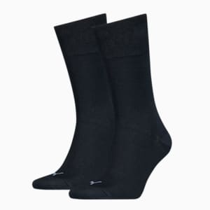 PUMA Men's Classic Pique Socks 2 Pack, navy