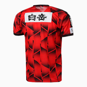 ロアッソ 2021 ホーム 半袖 ゲームシャツ ユニフォーム, PUMA RED