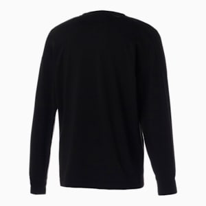 メンズ T7 長袖 Tシャツ, Puma Black
