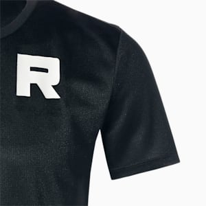 ユニセックス ランニング RIKKIO 半袖 Tシャツ, Black