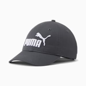 PUMA #1 Relaxed Fit Adjustable Hat, Grey/White