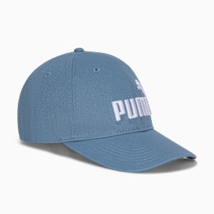 PUMA #1 Relaxed Fit Adjustable Hat, WHITE/LIGHT BLUE, extralarge