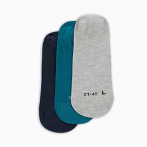 Footie Pack of 3, petrol / navy / grey, extralarge-IND