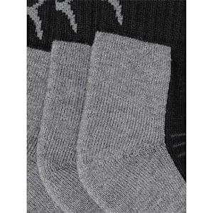 PUMA Multi-Sport Unisex Quarter Socks Pack of 2, Middle Grey Melange, extralarge-IND
